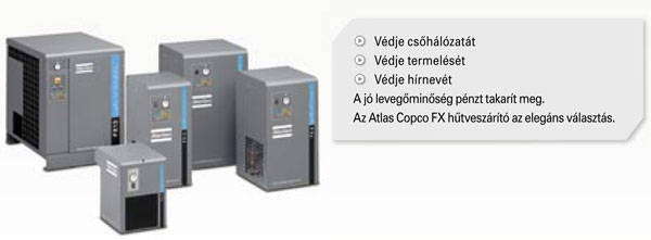 ATLAS COPCO csavarkompresszor